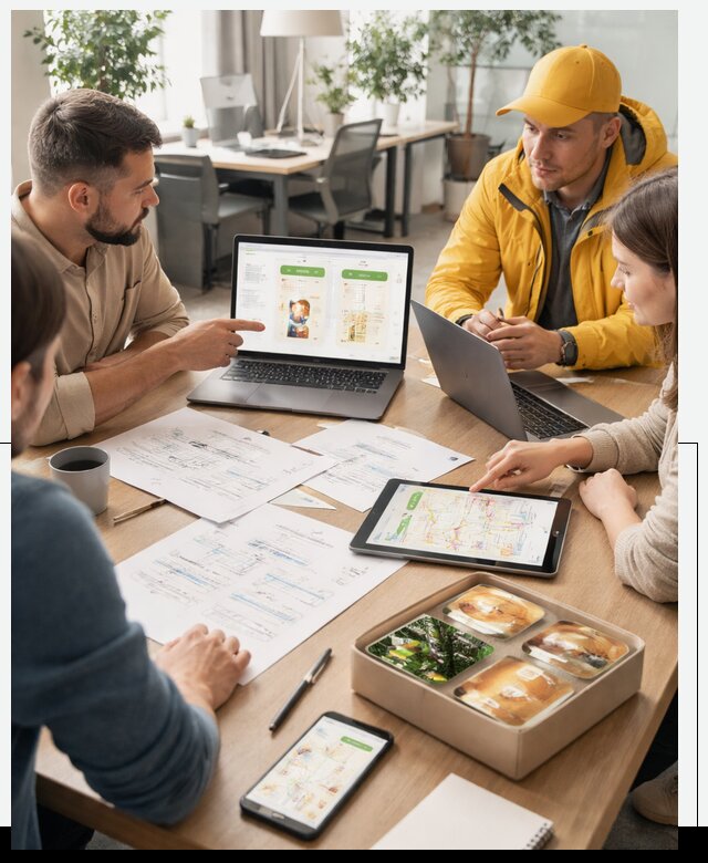 Разработка агрегатора доставки еды в Кимрах от 15659 р., АвикейКмы